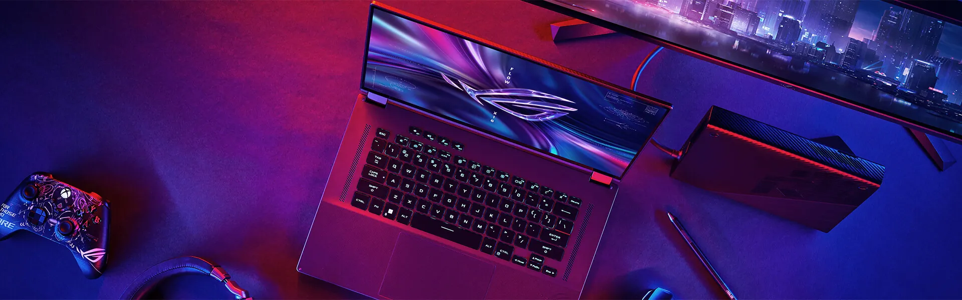 Laptop Asus Rog Flow X16 2022 Gv60 Laptop Gaming Trang Bị Chip Amd